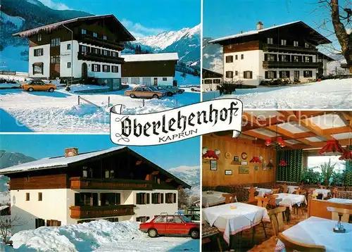 AK / Ansichtskarte Kaprun Pension Oberlehenhof Wintersportplatz Alpen Kaprun