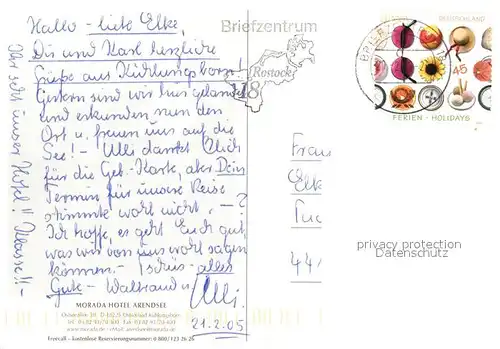 AK / Ansichtskarte Kuehlungsborn_Ostseebad Morada Hotel Arendsee Fliegeraufnahme Kuehlungsborn_Ostseebad