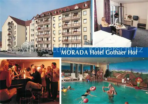 AK / Ansichtskarte Gotha_Thueringen Morada Hotel Gothaer Hof Gotha Thueringen