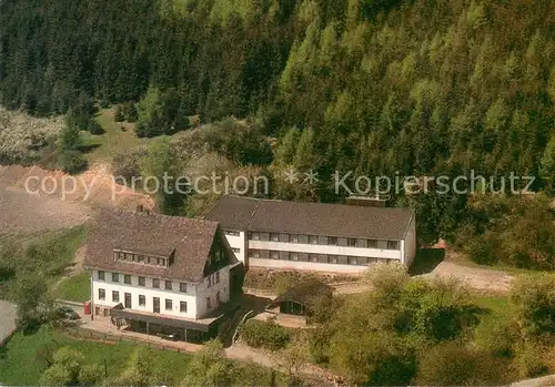 AK / Ansichtskarte Polle Fliegeraufnahme Jugendherberge Polle