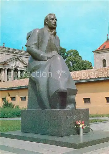 AK / Ansichtskarte Kaunas_Kowno Denkmal Maironisu Kaunas Kowno