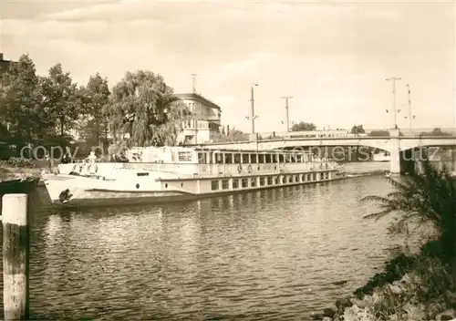 AK / Ansichtskarte Brandenburg_Havel MS Aktivist Brandenburg Havel