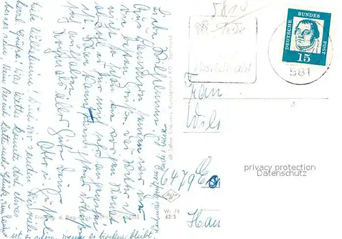 AK / Ansichtskarte Witten_Ruhr Fliegeraufnahme Witten Ruhr