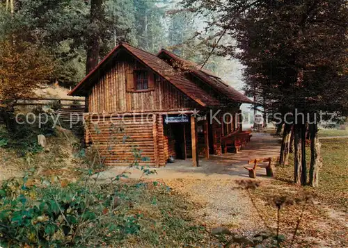 AK / Ansichtskarte Habichsthal Gasthaus Fischerhuette Habichsthal