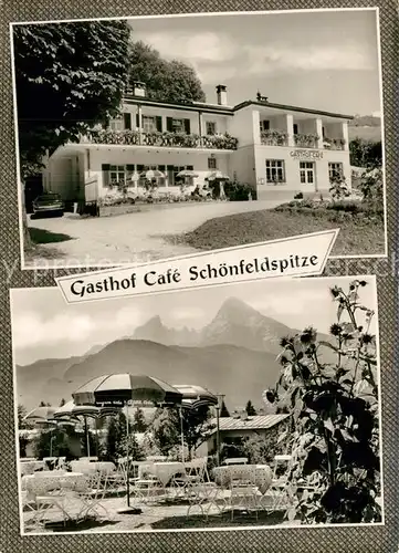 AK / Ansichtskarte Stanggass_Berchtesgaden Gasthof Cafe Schoenfeldspitze Stanggass Berchtesgaden