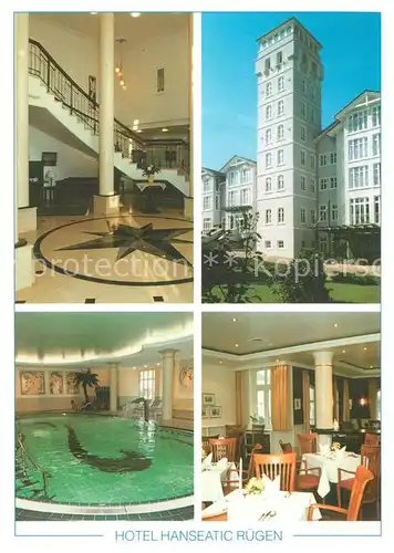 AK / Ansichtskarte Goehren_Ruegen Hotel Hanseatic Ruegen Restaurant Hallenbad Goehren Ruegen