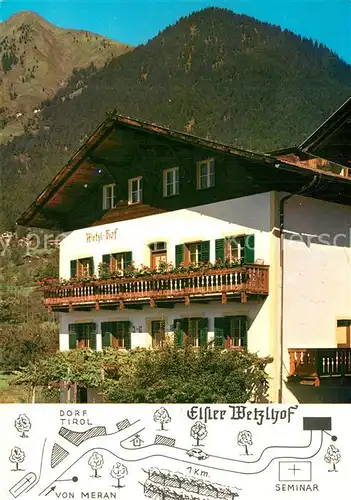 AK / Ansichtskarte Dorf_Tirol Elsler Wetzlhof Alpen Dorf_Tirol