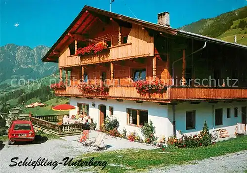 AK / Ansichtskarte Alpbach Fremdenheim Unterberg Alpen Alpbach