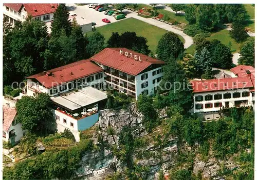 AK / Ansichtskarte Bludenz_Vorarlberg Schloss Hotel Fliegeraufnahme Bludenz Vorarlberg