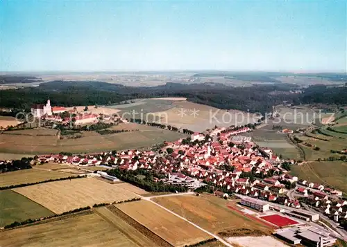 AK / Ansichtskarte Neresheim Fliegeraufnahme Neresheim