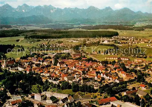 AK / Ansichtskarte Schongau_Bayern Fliegeraufnahme  