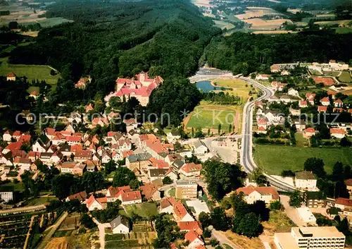 AK / Ansichtskarte Bad_Iburg Fliegeraufnahme Teutoburger Wald Bad_Iburg