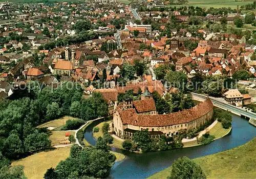 AK / Ansichtskarte Steinfurt_Westfalen Fliegeraufnahme Steinfurt_Westfalen