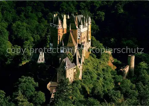 AK / Ansichtskarte Burg_Eltz Fliegeraufnahme Burg_Eltz