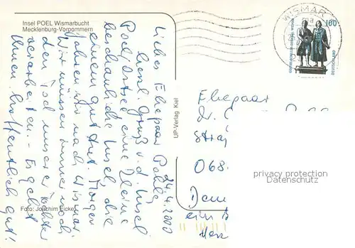 AK / Ansichtskarte Insel_Poel Fliegeraufnahme Insel_Poel