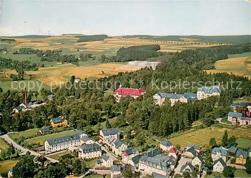 AK / Ansichtskarte Bad_Steben Kurviertel Fliegeraufnahme Bad_Steben