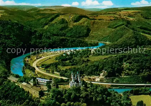 AK / Ansichtskarte Obernhof_Lahn Kloster Arnstein Fliegeraufnahme Obernhof_Lahn