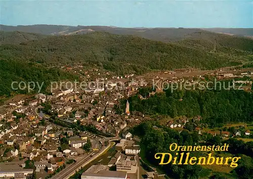 AK / Ansichtskarte Dillenburg Fliegeraufnahme Dillenburg