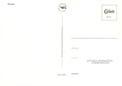 AK / Ansichtskarte Husum_Nordfriesland  Husum_Nordfriesland