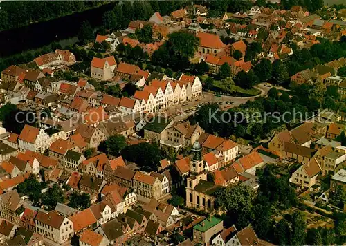 AK / Ansichtskarte Friedrichstadt_Eider Fliegeraufnahme Friedrichstadt_Eider