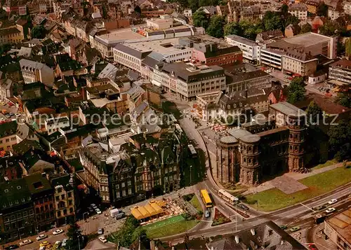 AK / Ansichtskarte Trier Fliegeraufnahme Porta Nigra  Trier