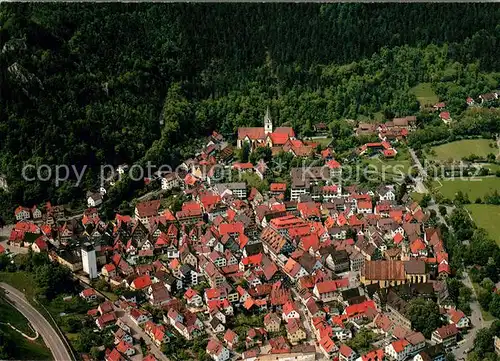 AK / Ansichtskarte Blaubeuren Fliegeraufnahme Blaubeuren