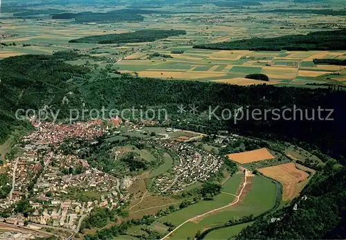AK / Ansichtskarte Blaubeuren Fliegeraufnahme Blaubeuren