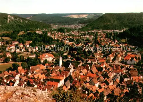 AK / Ansichtskarte Blaubeuren Fliegeraufnahme Blaubeuren