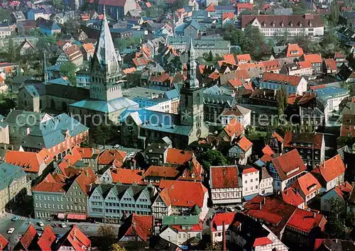 AK / Ansichtskarte Soest_Arnsberg Fliegeraufnahme ?lteste Stadt Westfalens Patrokli Dom Petri Kirche Soest_Arnsberg