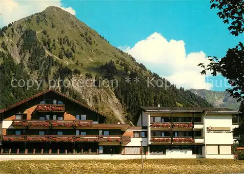 AK / Ansichtskarte Schoppernau_Vorarlberg Hotel Edelweiss Bregenzerwald Schoppernau Vorarlberg