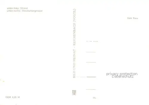 AK / Ansichtskarte Koserow_Ostseebad_Usedom Strand Streckelbergmauer FDGB Feriendorf Koserow_Ostseebad_Usedom