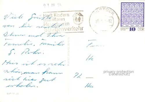 AK / Ansichtskarte Graal Mueritz_Ostseebad Kindersanatorium Tannenhof Warmbad Eiscafe Sanatorium Richard Assmann Graal Mueritz_Ostseebad