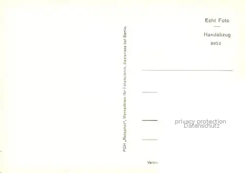 AK / Ansichtskarte Zechlinerhuette FDGB Ferienheim Solidaritaet Handabzug Zechlinerhuette