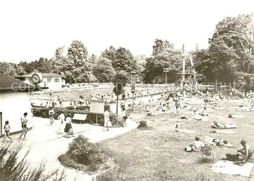 AK / Ansichtskarte Friedrichroda Schwimmbad Friedrichroda