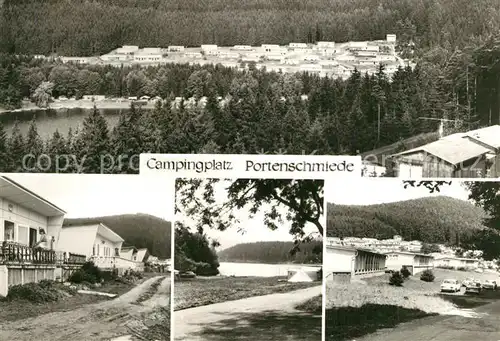 AK / Ansichtskarte Wilhelmsdorf_Poessneck Campingplatz Portenschmiede Wilhelmsdorf Poessneck