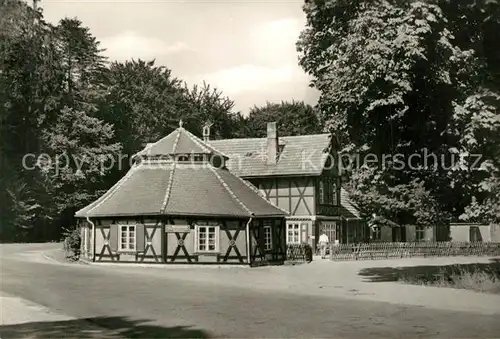 AK / Ansichtskarte Gernrode_Harz Betriebsferienheim VEB Baumaschinen Gatersleben Gaststaette Sternhaus Gernrode Harz