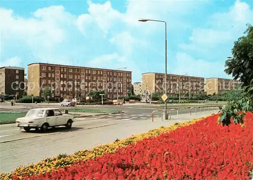 AK / Ansichtskarte Suedstadt_Rostock Wohnsiedlung Plattenbauten Suedstadt_Rostock