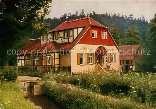 AK / Ansichtskarte Bad_Klosterlausnitz Waldhaus Meuschkensmuehle Bad_Klosterlausnitz