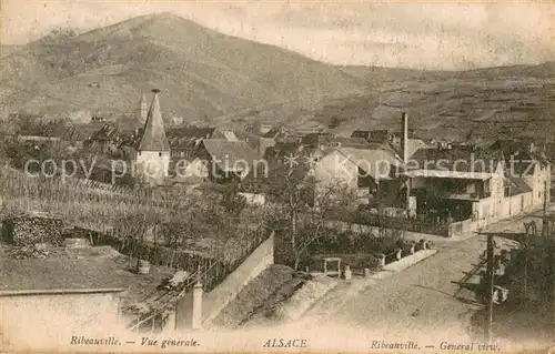 AK / Ansichtskarte Ribeauville_Haut_Rhin_Elsass Vue generale Ribeauville_Haut