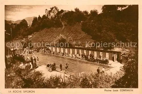 AK / Ansichtskarte La_Roche sur Foron Piscine Louis Contantin La_Roche sur Foron