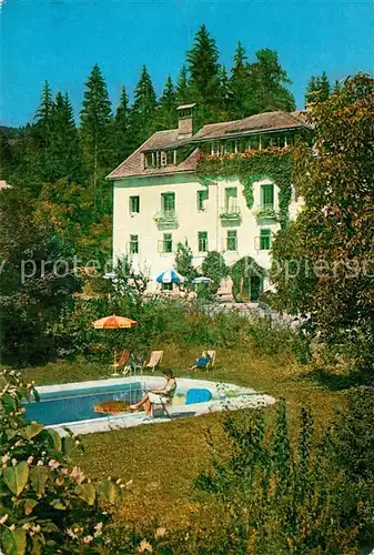 AK / Ansichtskarte Koetschach Mauthen_Kaernten Hotel Kuerschner Pension Koetschach Mauthen Kaernten