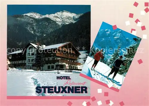 AK / Ansichtskarte Neustift_Stubaital_Tirol Hotel Restaurant Steuxner Neustift_Stubaital_Tirol
