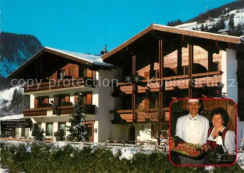 AK / Ansichtskarte Wald_Pinzgau Gasthof Restaurant Schranz Wald Pinzgau