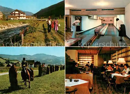 AK / Ansichtskarte Ranten Gaststube Kegelbahn Reiter Ranten