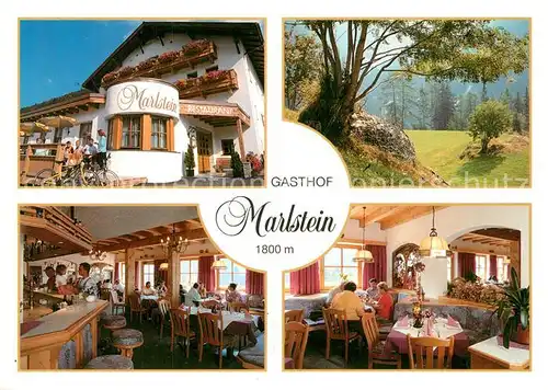 AK / Ansichtskarte oetz_Tirol Gasthof Markstein Gastraeume Bar oetz_Tirol