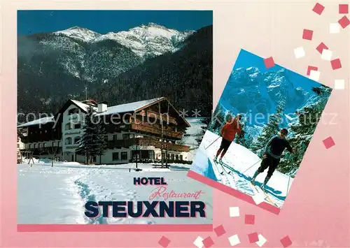 AK / Ansichtskarte Neustift_Stubaital_Tirol Hotel Restaurant Steuxner Neustift_Stubaital_Tirol