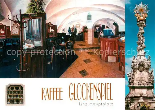 AK / Ansichtskarte Linz_Rhein Kaffee Glockenspiel Linz_Rhein