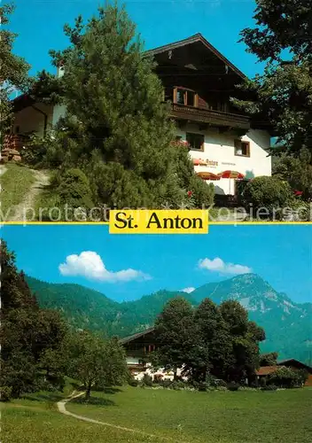 AK / Ansichtskarte Golling_Salzach Ausflugsgasthaus St Anton Panorama Golling Salzach