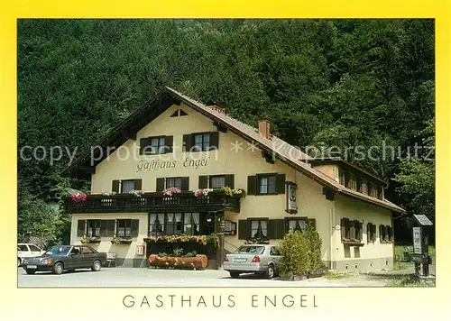 AK / Ansichtskarte Bartholomaeberg_Vorarlberg Gasthaus Engel Bartholomaeberg Vorarlberg