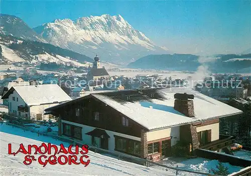 AK / Ansichtskarte Groebming_Steiermark Landhaus St Georg Panorama Groebming_Steiermark